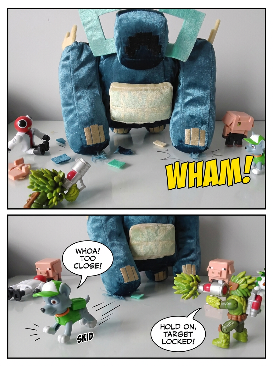 Four Heroes Face the Blue Giant (page 3 of 4)