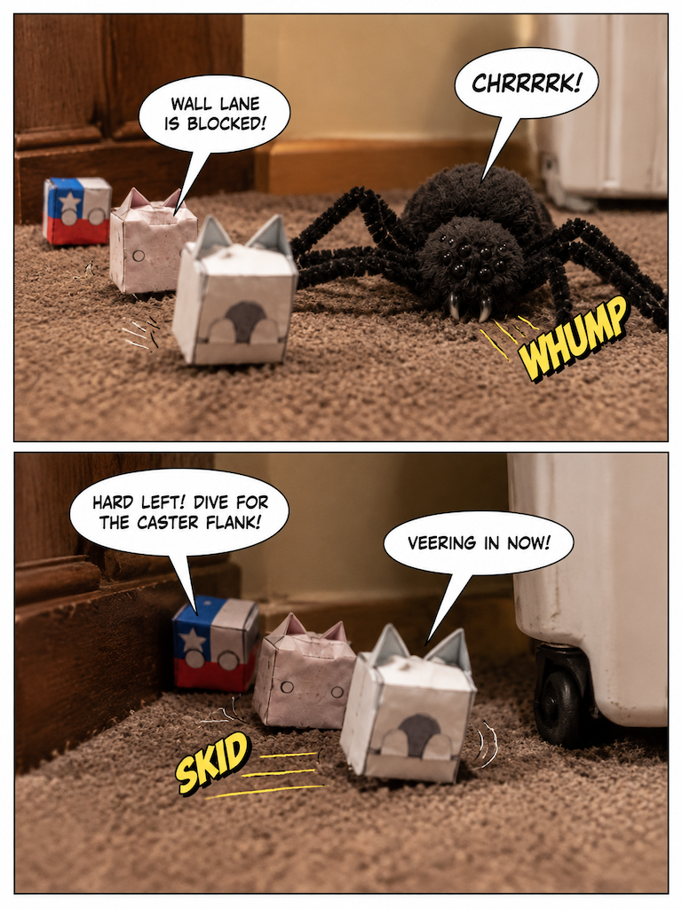 The Tabletop Spider Escape (page 10 of 20)