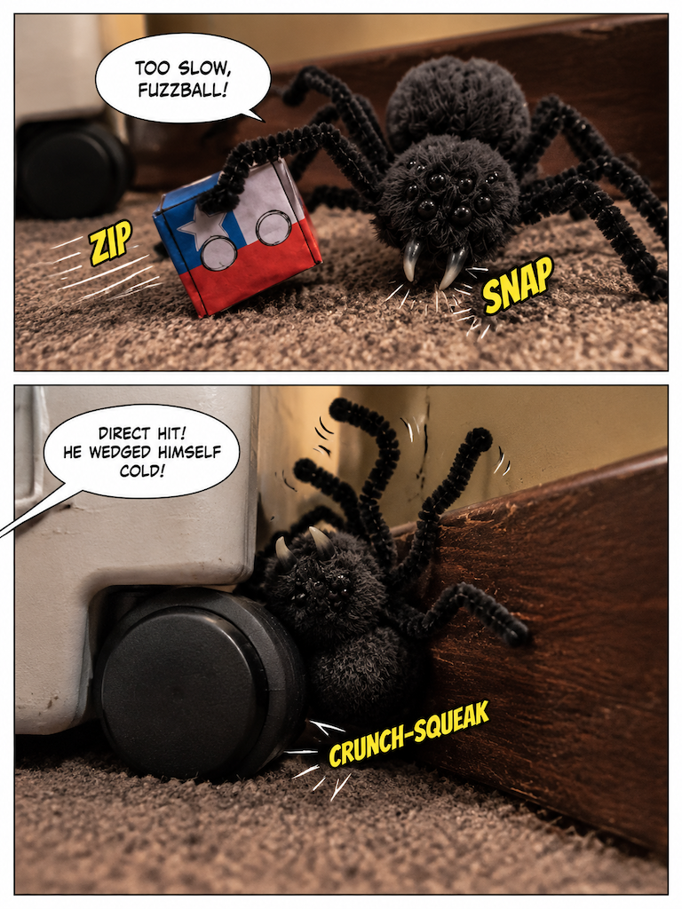 The Tabletop Spider Escape (page 11 of 20)