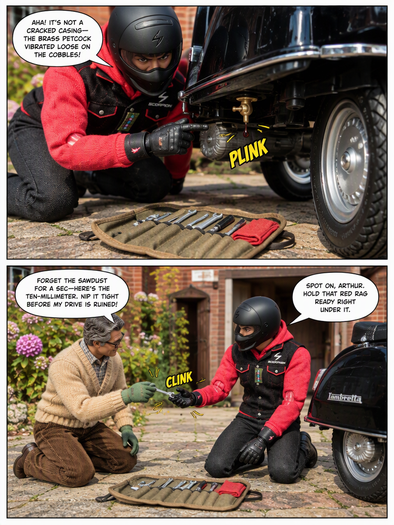A Spot of Trouble on the Driveway (page 2 of 4)