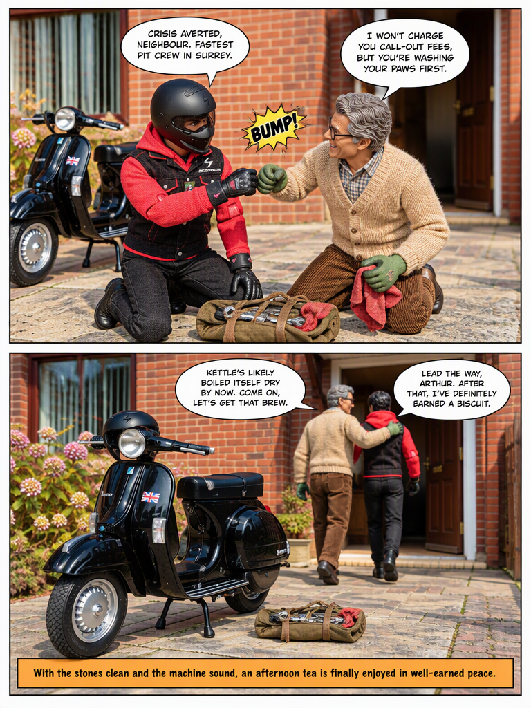 A Spot of Trouble on the Driveway (page 4 of 4)