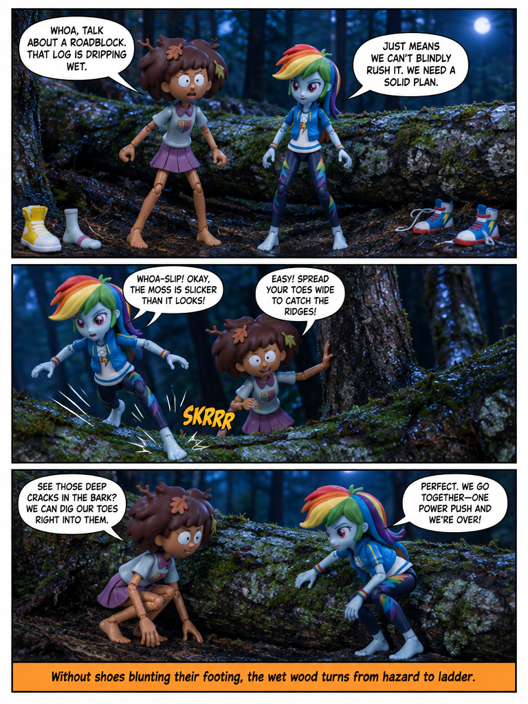 🌃🌃🌃 Midnight Treks in the Moss with Ann Boonchuy and EQG Rainbow Dash (page 2 of 4)