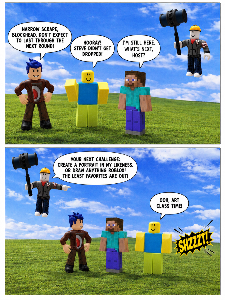 Do Challenges for a Roblox Card: Episode 6 - The Portrait Challenge (page 4 of 8)