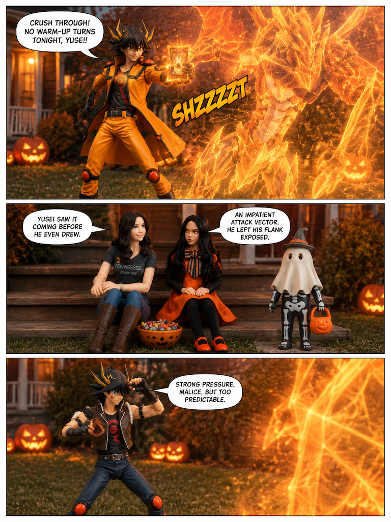 Part 4 of 1: The duel at front yard and a calm walk in Halloweentown (page 2 of 4)