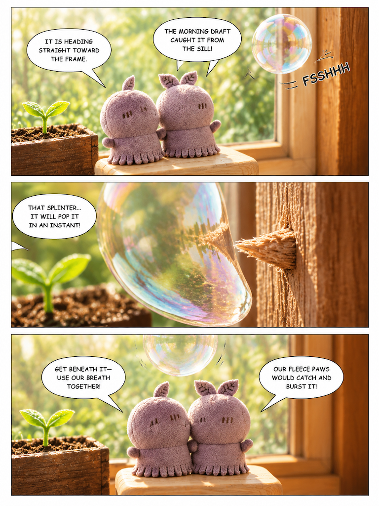 Sunlit Bubbles (page 2 of 4)