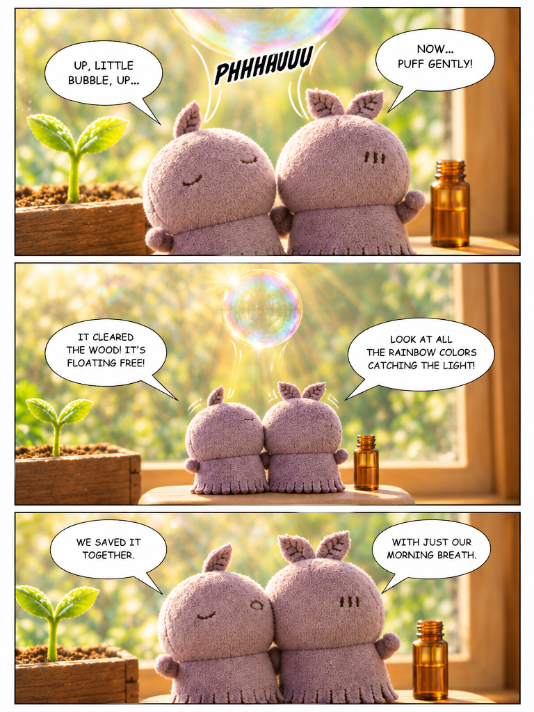 Sunlit Bubbles (page 3 of 4)
