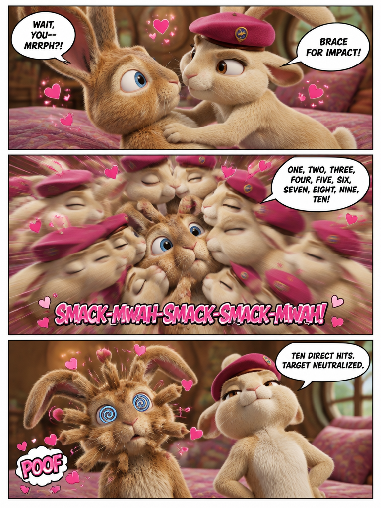A Sudden Ten-Kiss Blitz (page 3 of 4)