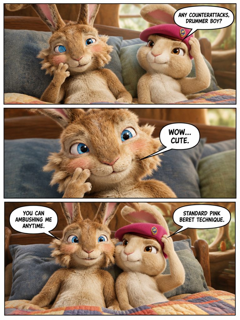 A Sudden Ten-Kiss Blitz (page 4 of 4)