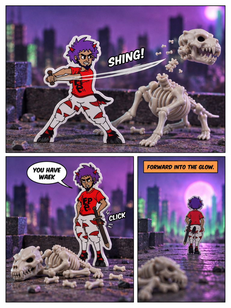 Escape Across the Glowing Ridge (page 4 of 4)