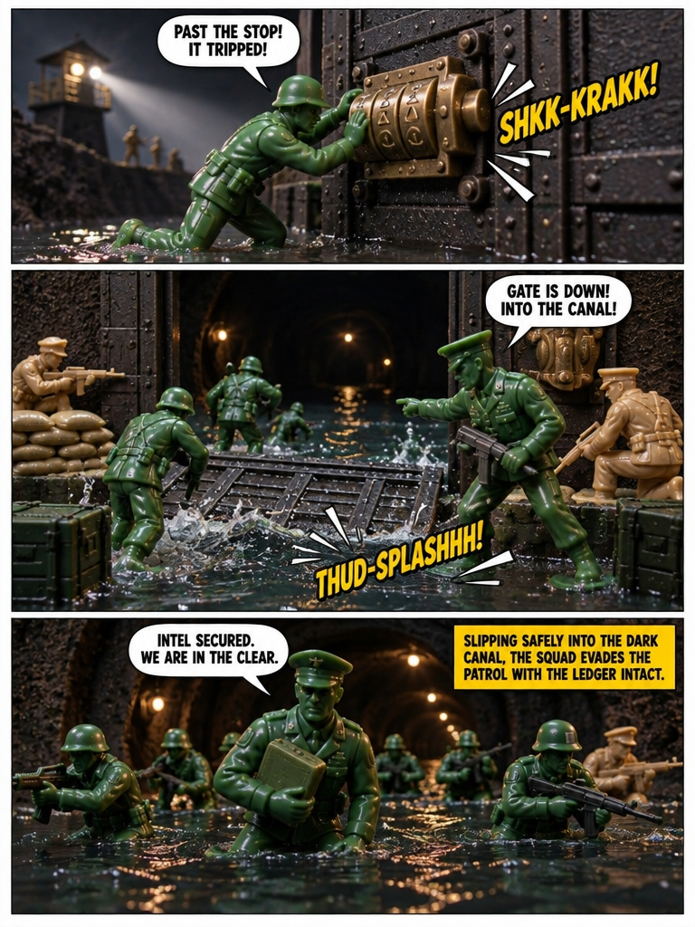 The Sluice Gate Escape (page 4 of 4)