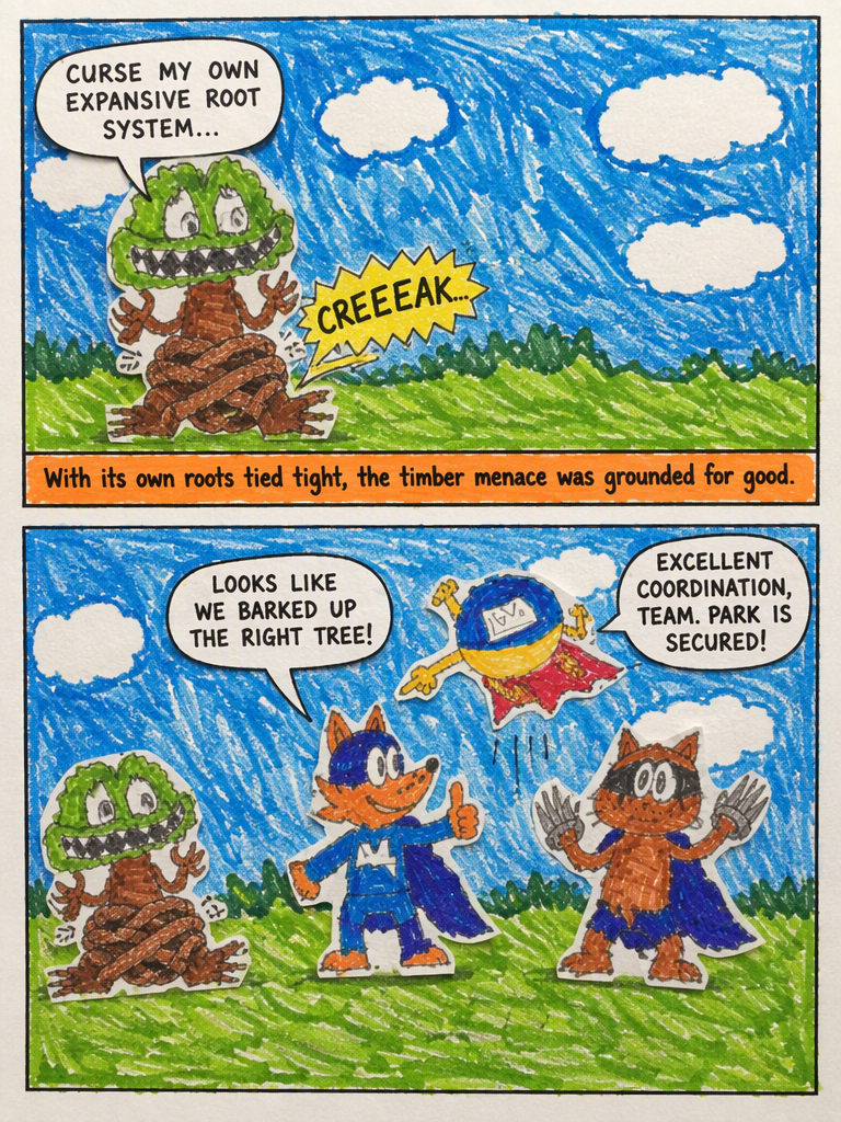the big fight of barky mc tree face (page 4 of 4)
