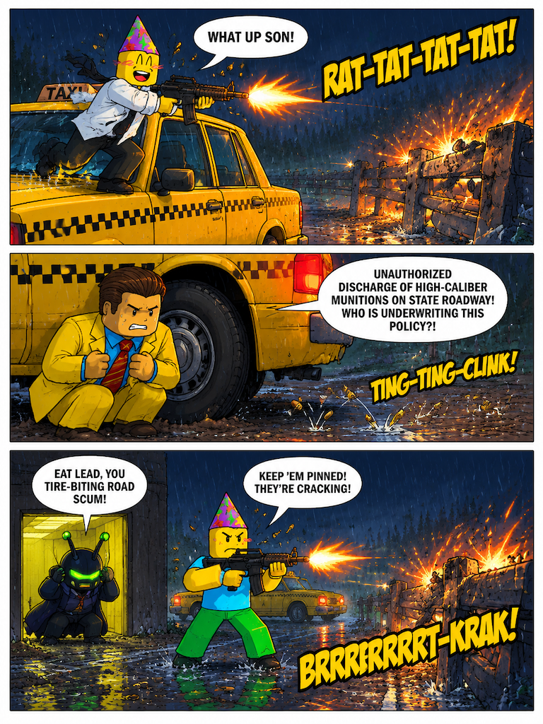 Highway Firefight and Old Ghosts (page 2 of 4)
