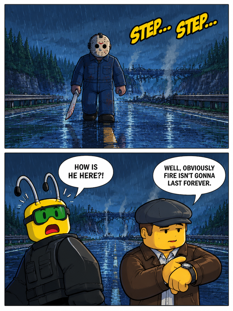 Highway Firefight and Old Ghosts (page 4 of 4)