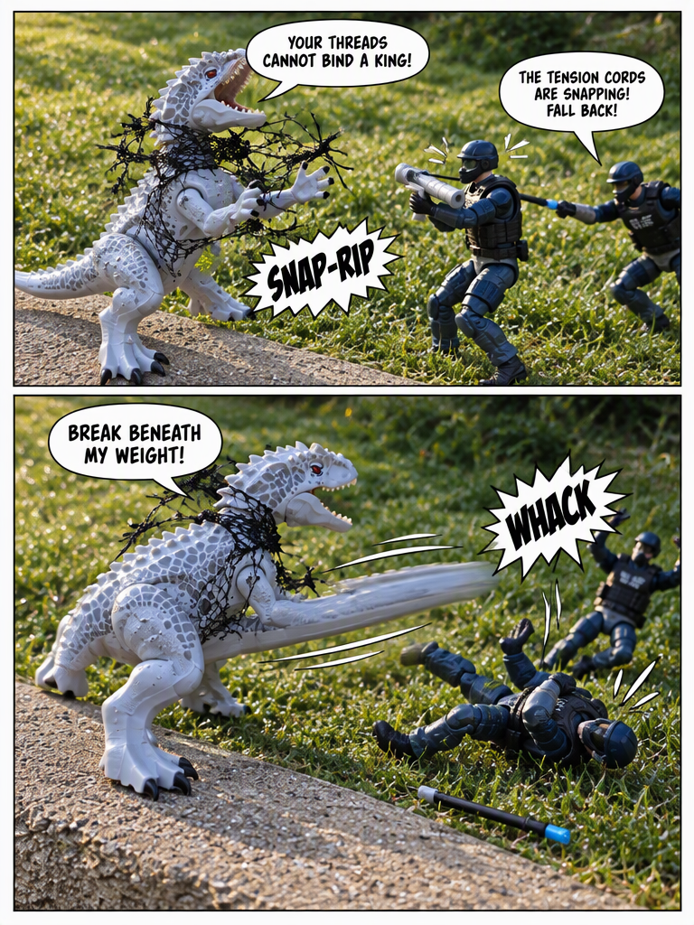 adventures of an indominus Rex: the human hunt (page 2 of 8)
