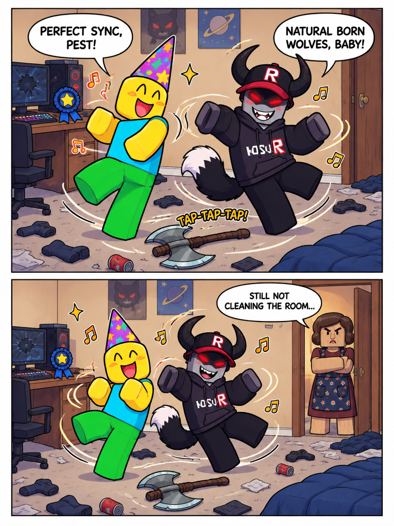 Wolf Maid Dance Party (page 3 of 4)