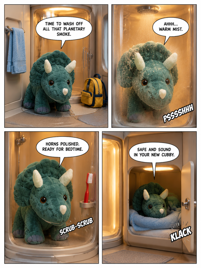 A Cozy Night but in space (page 2 of 4)