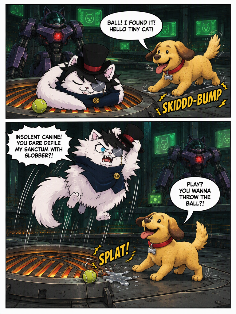 The Fiendish Schemes of Professor Paws (page 5 of 8)