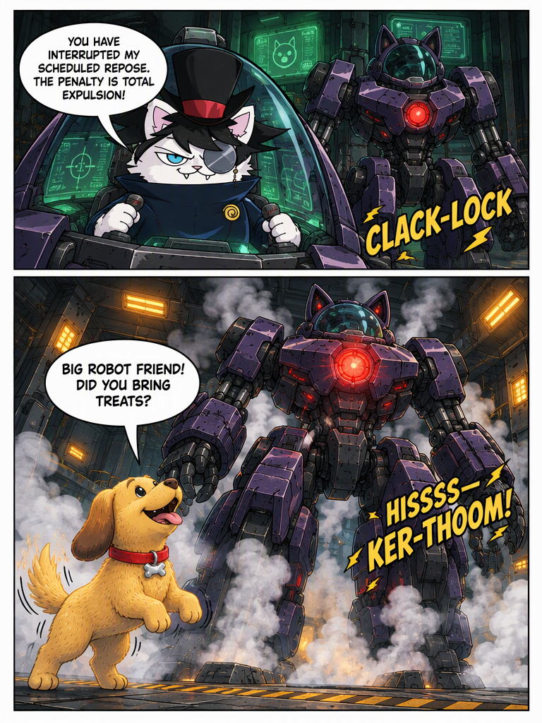 The Fiendish Schemes of Professor Paws (page 6 of 8)