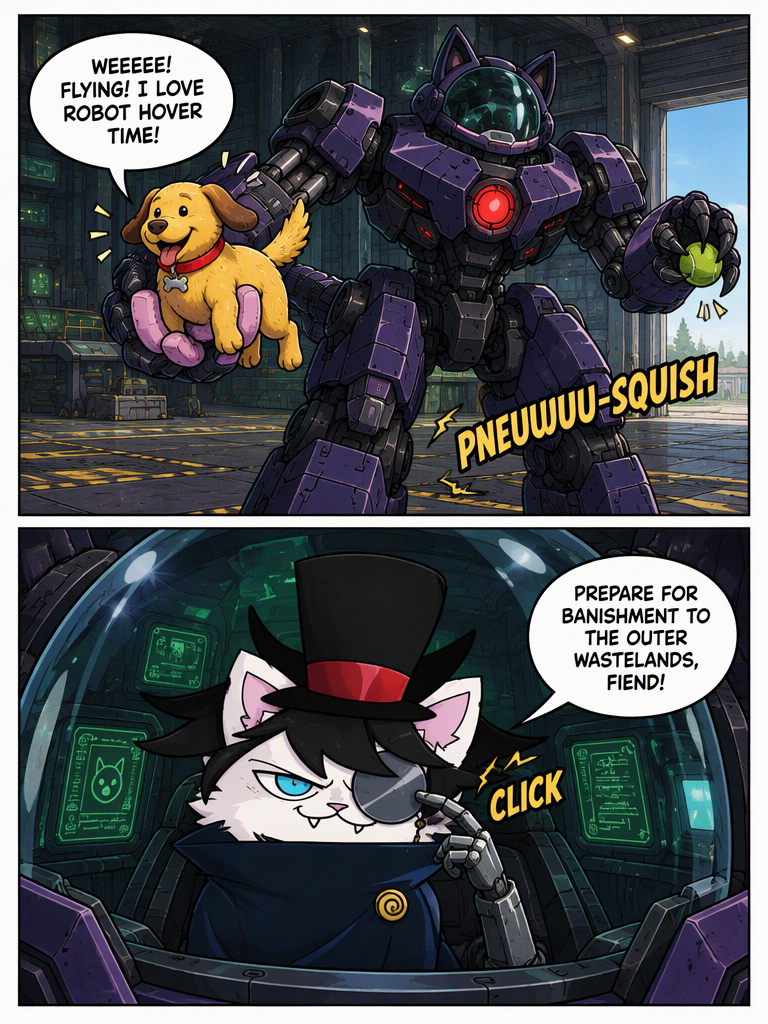 The Fiendish Schemes of Professor Paws (page 7 of 8)