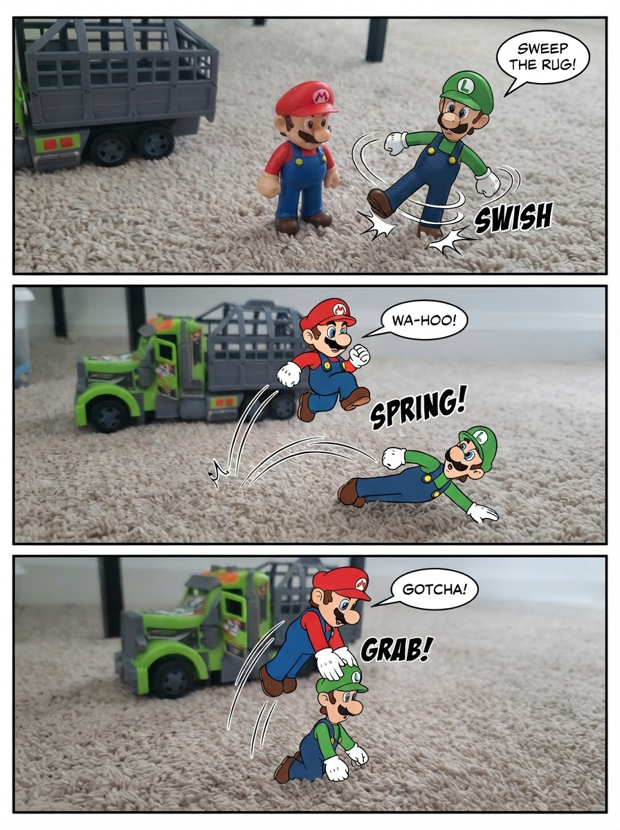 Brotherly Bout on the Carpet (page 3 of 4)