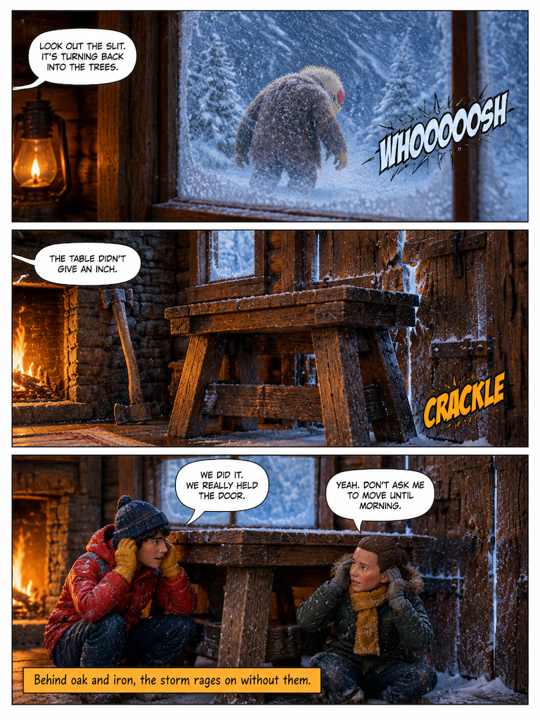 Barricade Against the Blizzard (page 4 of 4)