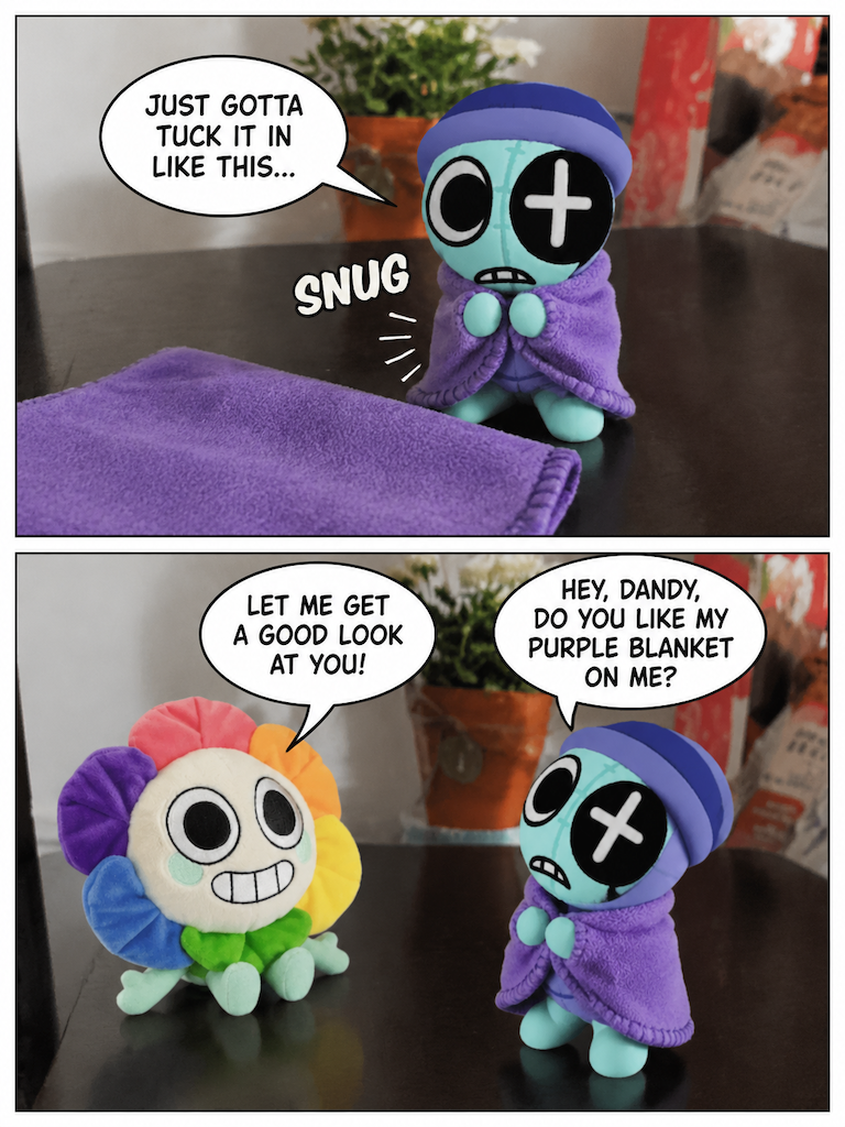 Astro's Cozy Purple Blanket (page 2 of 4)