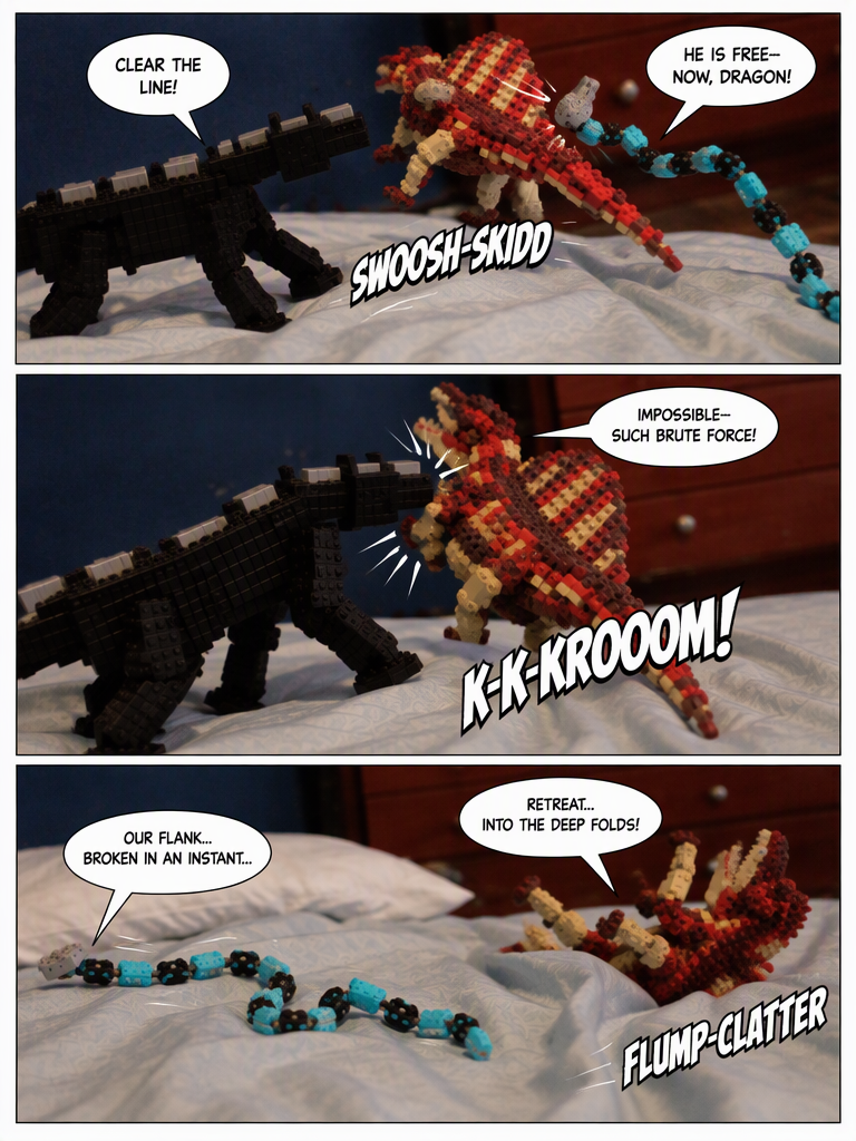 Clash of Scales and Segments (page 3 of 4)