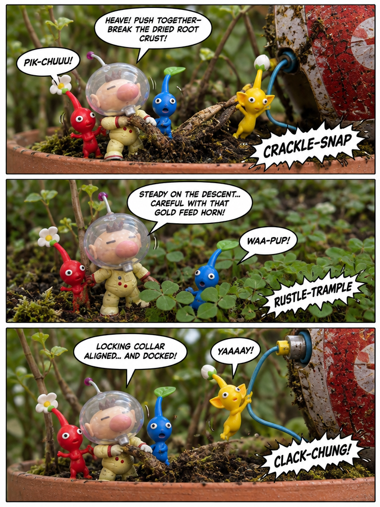 pikmin and the Signal from the High Planter (page 3 of 4)