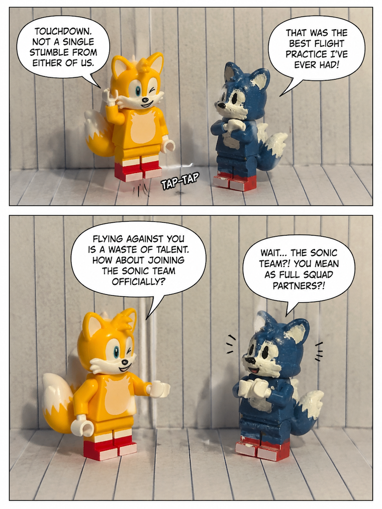 Two Tails on the Team (page 3 of 4)