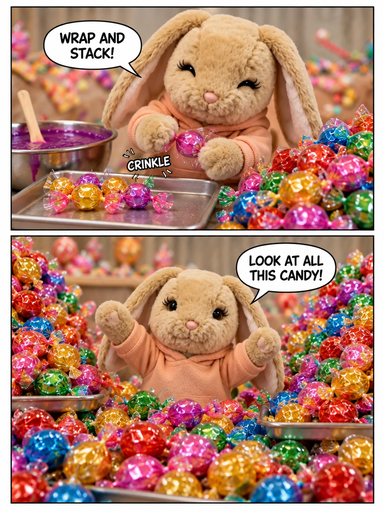 A Sticky Situation at the Rainbow Factory Pt1 (page 2 of 4)