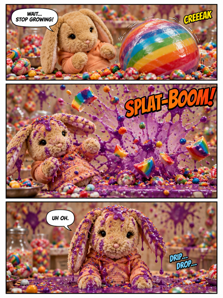 A Sticky Situation at the Rainbow Factory Pt1 (page 3 of 4)