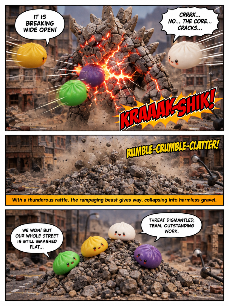 The Steamed Saviors of Crumbled Town (page 3 of 8)