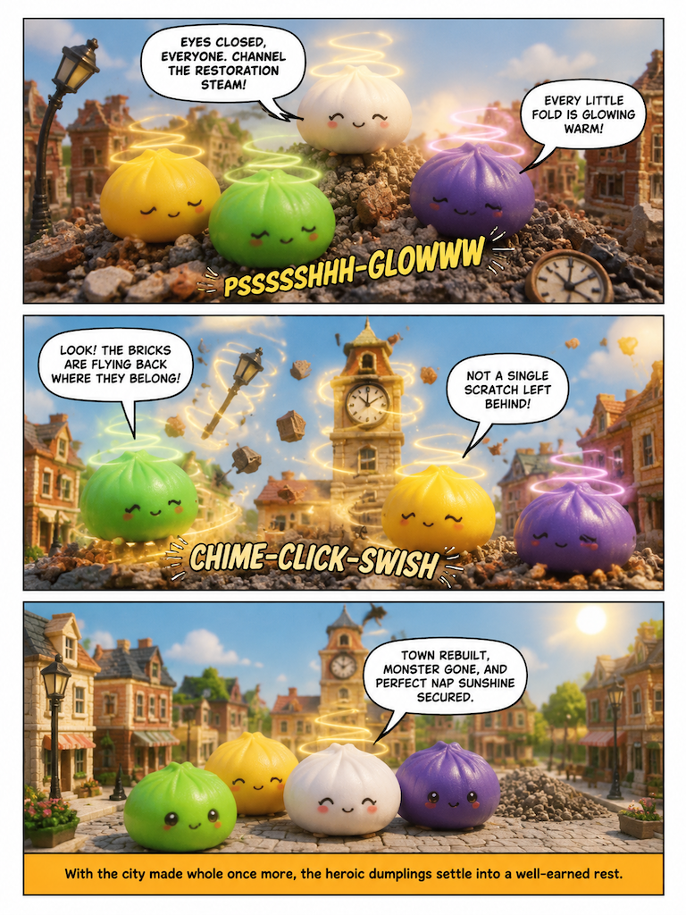 The Steamed Saviors of Crumbled Town (page 4 of 8)