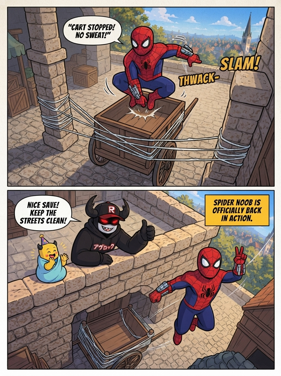 Spider Noob Returns (page 4 of 4)