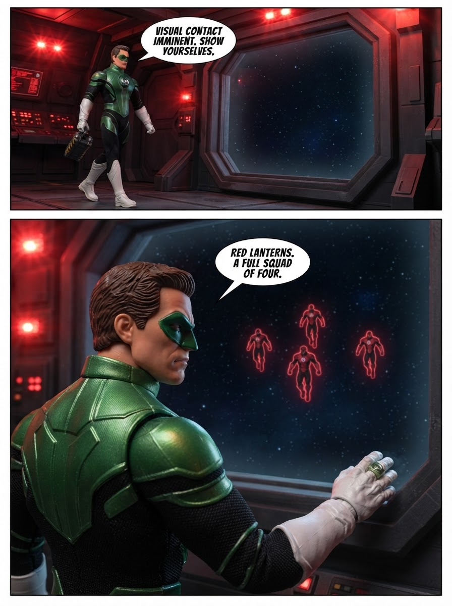 Green Lantern -   Crimson Approach - Comic Story ; part 9 (page 2 of 4)