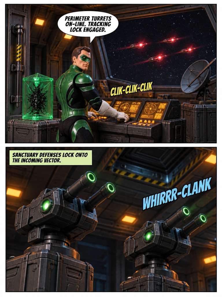 Green Lantern -   Crimson Approach - Comic Story ; part 9 (page 3 of 4)
