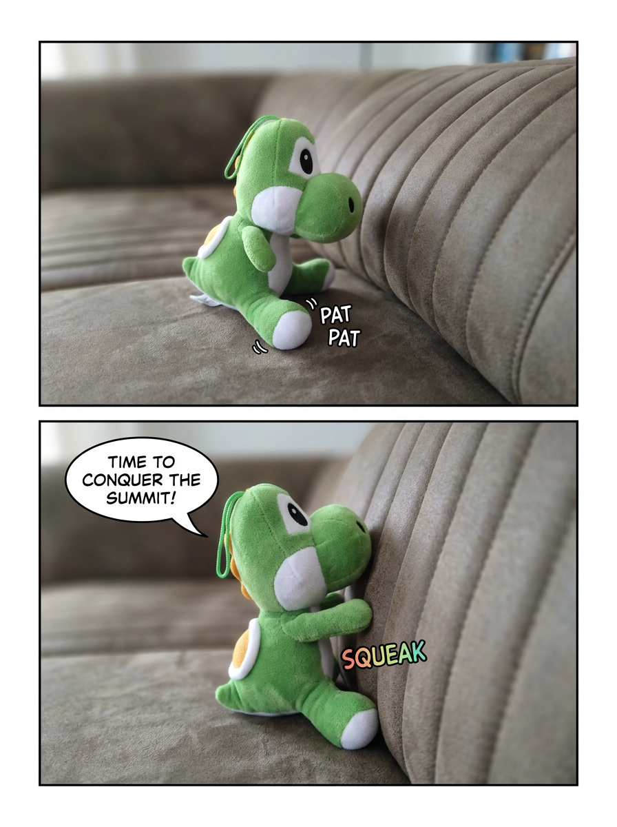 The Little Dino Couch Hop (page 2 of 4)