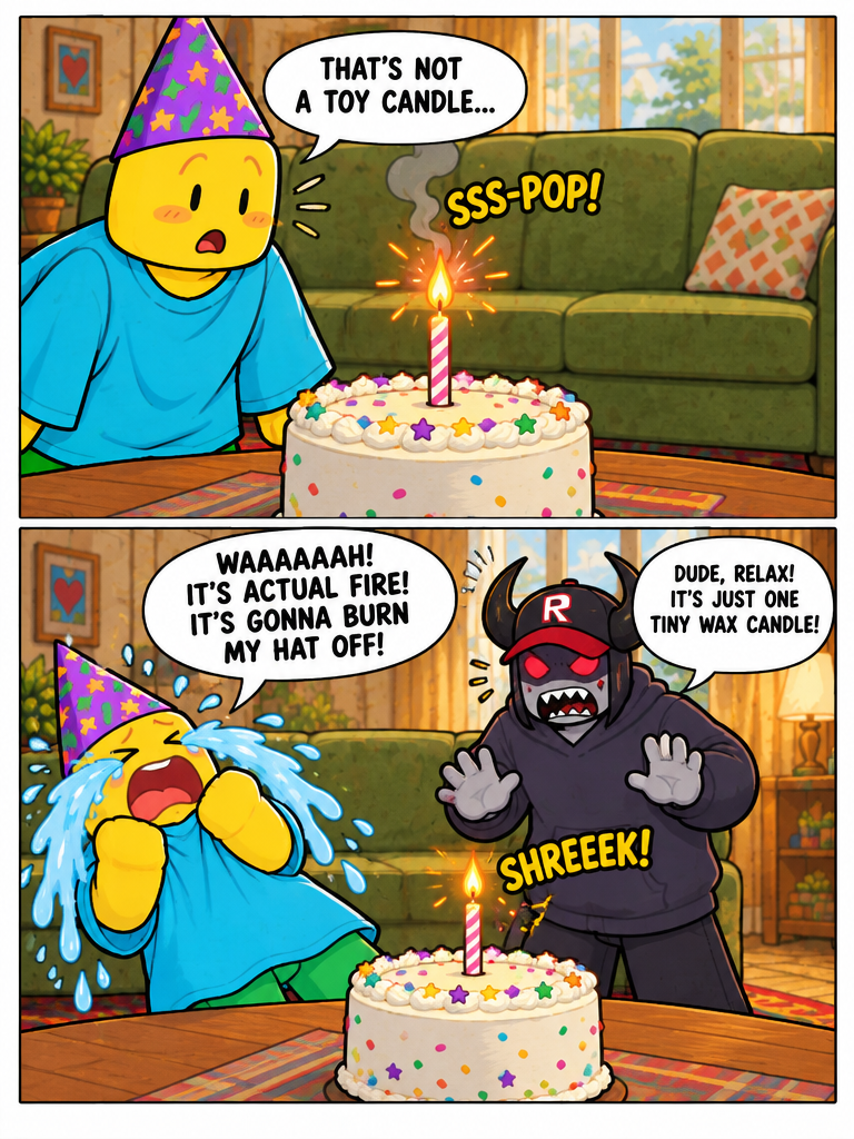 Sixth Birthday Panic (page 2 of 4)