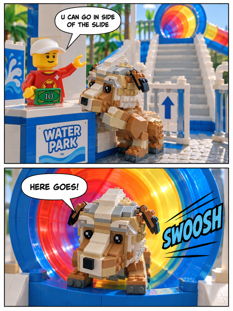 Mrs. Puppy at the Water Park (page 2 of 4)