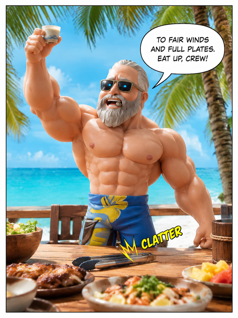 One piece A Captain's Feast on the Open Sea (page 3 of 4)