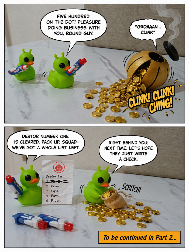 Debt Collectors: The Golden Sphere (page 4 of 4)