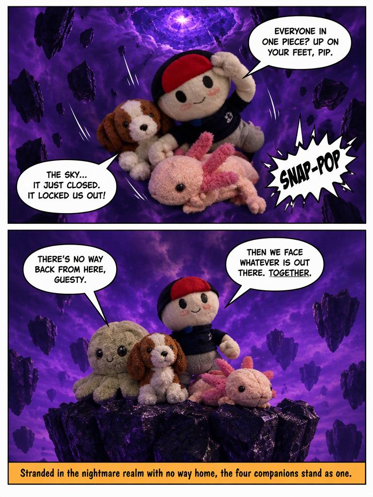 Plushie fortress of horror (part three (page 4 of 4)