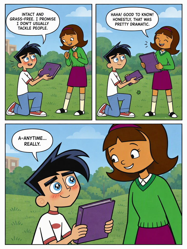 A Spark on the Lawn (page 3 of 8)