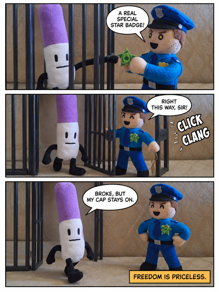 The Felt Badge Bribe (page 4 of 4)