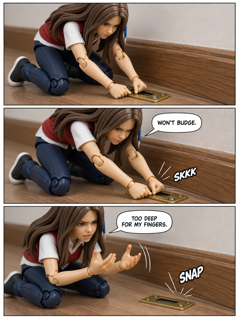 The Jammed Floor Lock (page 2 of 4)
