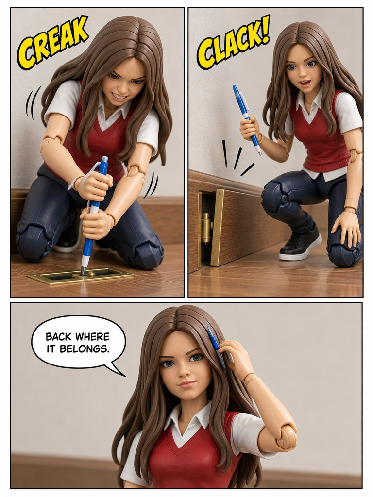 The Jammed Floor Lock (page 4 of 4)