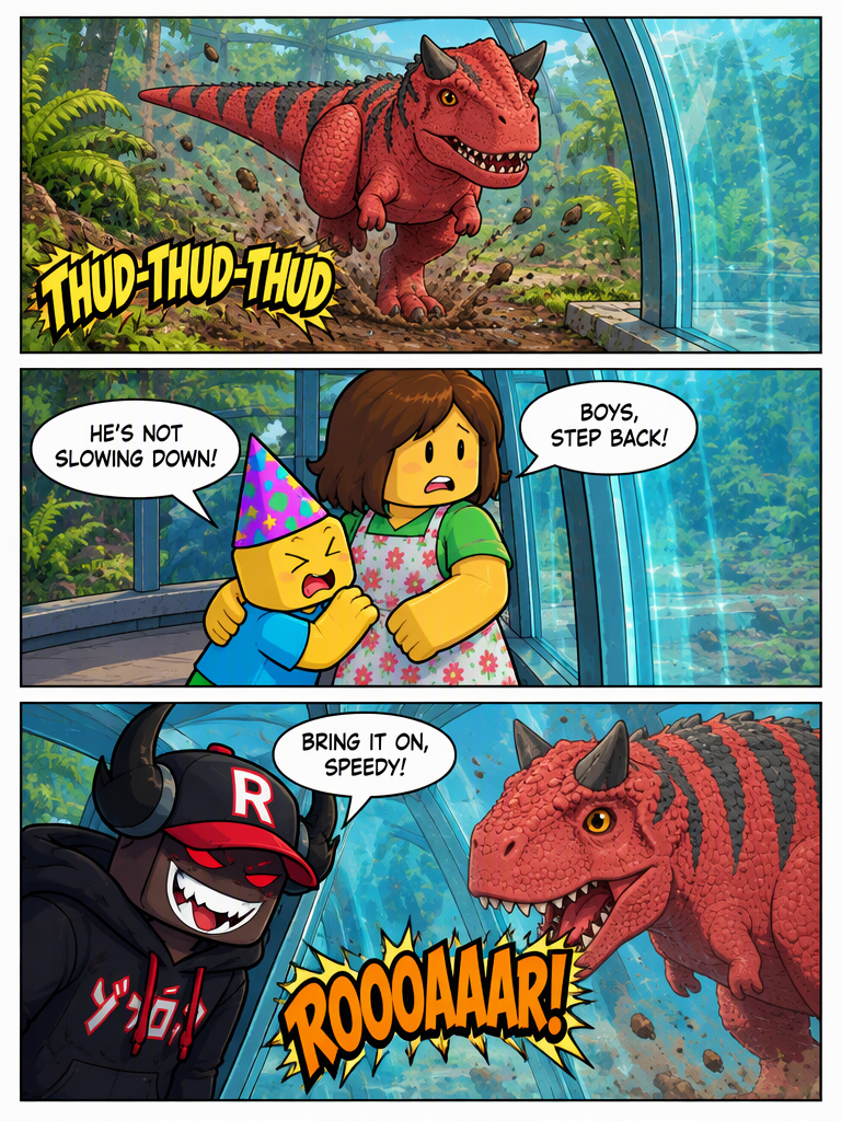 Encounter at the Carnotaurus Paddock (page 2 of 4)