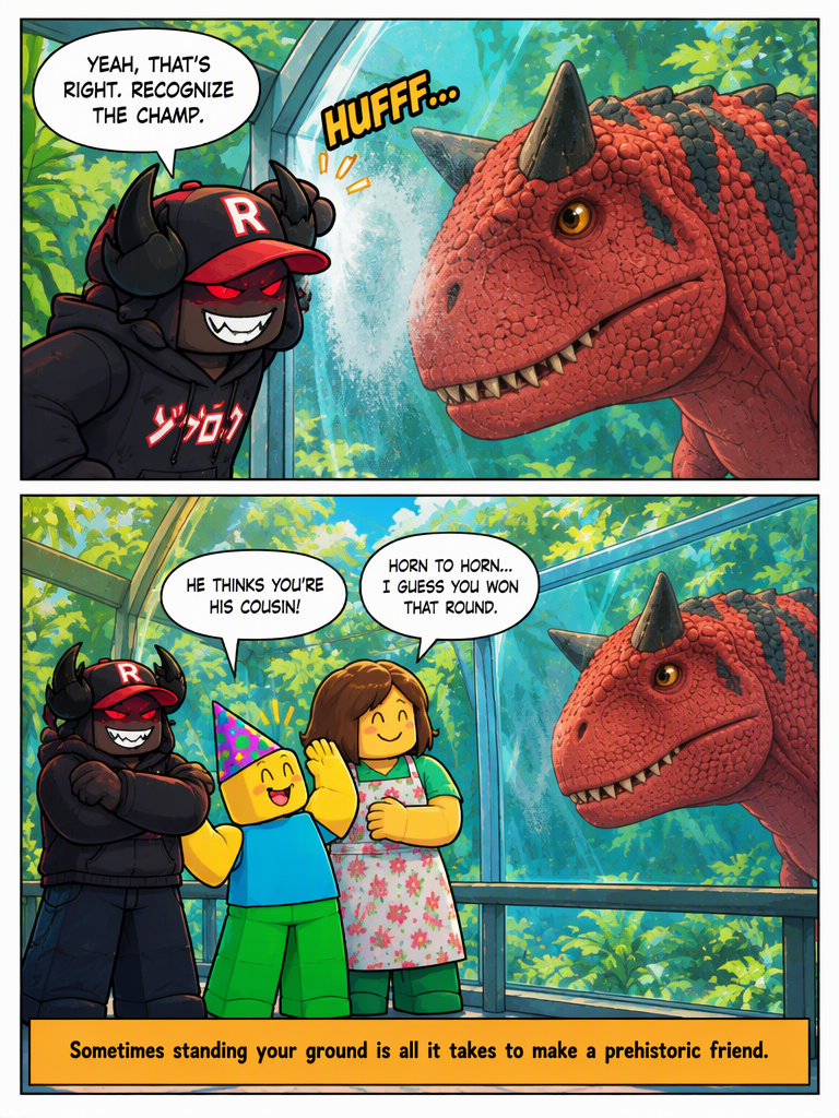 Encounter at the Carnotaurus Paddock (page 4 of 4)