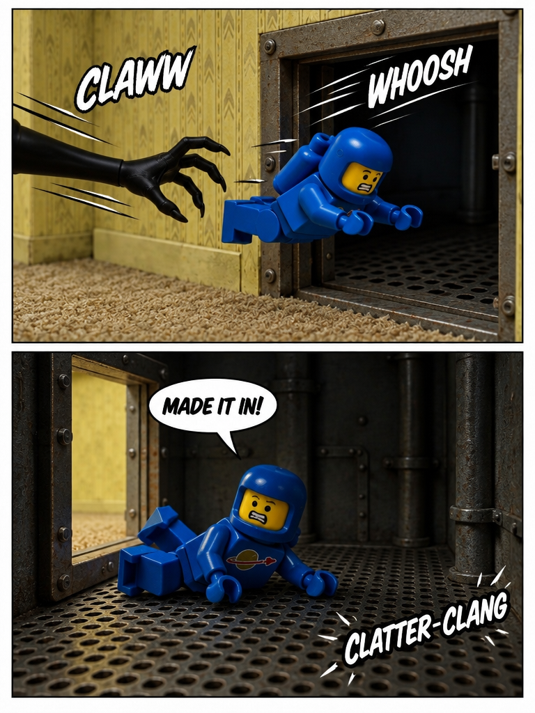 Through the Utility Hatch (page 3 of 4)