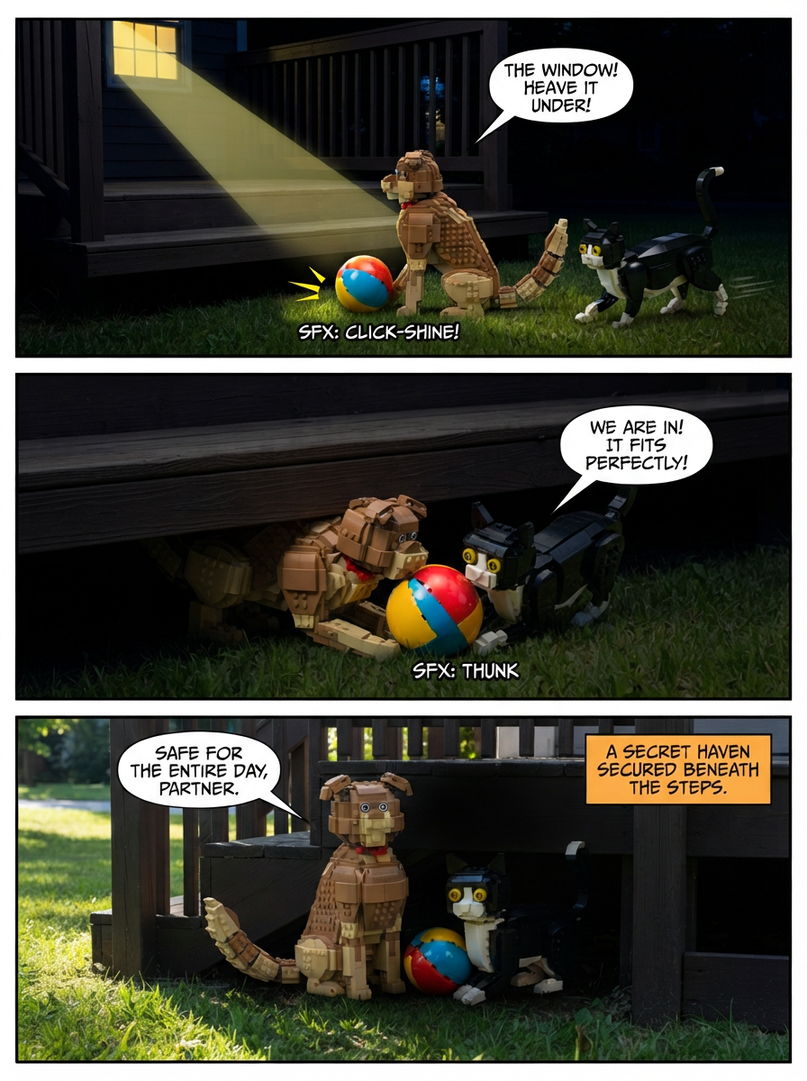 Dawn Across the Lawn (page 4 of 4)